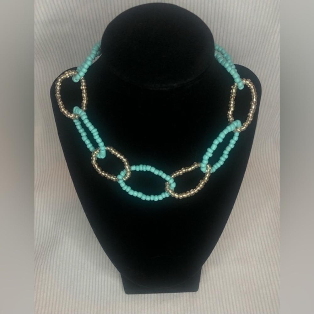 Handmade beaded necklace